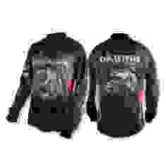 Реглан Savage Gear Tournament Jersey L Pike/Zander/Perch Black L