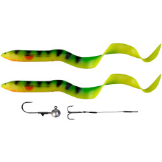 Силікон Savage Gear 3D Real Eel Loose Body 300mm 56.0+6.0g #04 Firetiger