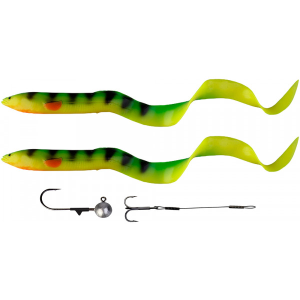 Силікон Savage Gear 3D Real Eel Loose Body 300mm 56.0+6.0g #04 Firetiger