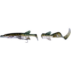 Воблер Savage Gear 3D Hybrid Pike 170SS 170mm 45.0g #07 Green Silver Pike
