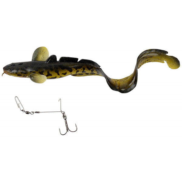 Силикон Savage Gear 3D Burbot FS 250mm 75.0g 04-Golden AMB (поштучно)