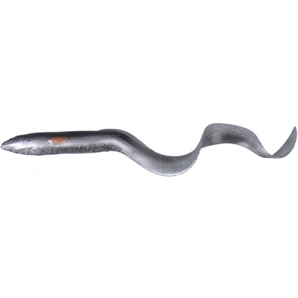 Силикон Savage Gear 3D Real Eel Loose Body 200mm 27.0g #20 Black Silver Eel (поштучно)