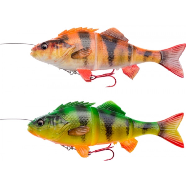 Silicone Savage Gear 4D Line Thru Perch SS 23cm 145g 02-Firetiger (pieces)