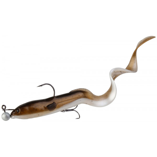 Силікон Savage Gear 3D Real Eel Loose Body 200mm 27.0g+5.0g #02 Olive Pearl NL (2+2 шт/уп)