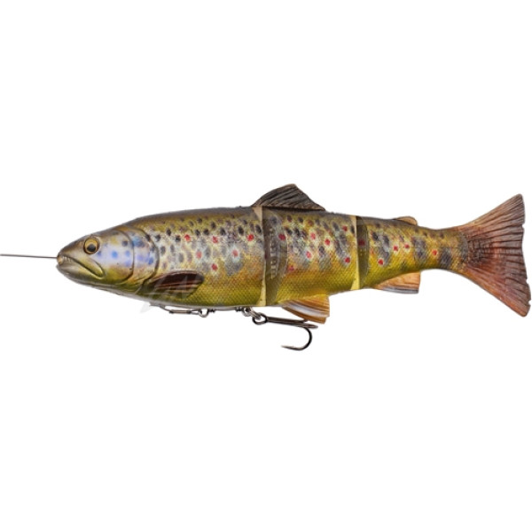 Силикон Savage Gear 4D Line Thru Trout SS 150mm 35.0g #03 Dark Brown Trout (поштучно)