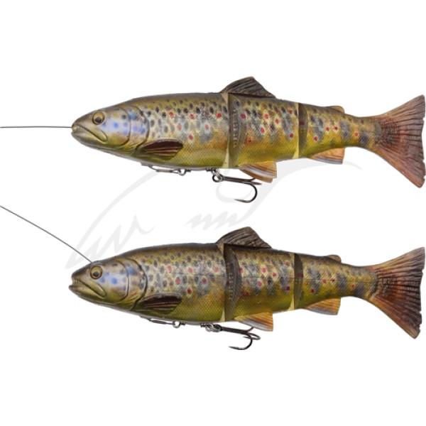 Силикон Savage Gear 4D Line Thru Trout SS 150mm 35.0g #03 Dark Brown Trout (поштучно)