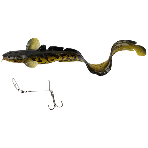 Силікон Savage Gear 3D Burbot FS 250mm 75.0g 06-Motor Oil (поштучно)