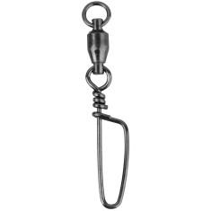 Вертлюжок с застежкой Savage Gear Ball Bearing Snaps M #2 24kg (6 шт/уп)