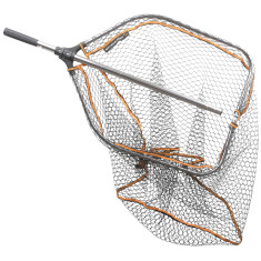 Подсак Savage Gear Pro Tele Folding Rubber Large Mesh Landing Net L (65x50cm)