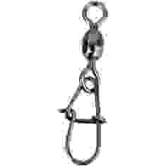 Вертлюжок с застежкой Savage Gear Eggsnap Swivel L #1 26kg BLN (10 шт/уп)