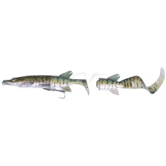 Воблер Savage Gear 3D Hybrid Pike 250mm 130g SS 07-Green Silver Pike