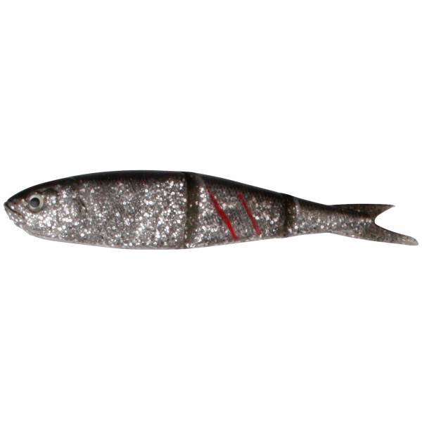 Силікон Savage Gear Soft 4Play Loose Body 95mm 7.5g Swim&Jerk #01 Dirty Silver (4 шт/уп)