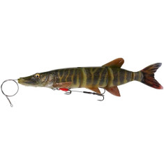 Silicone Savage Gear 4D Line Thru Pike SS 250mm 110.0g #01 Striped Pike (piece)