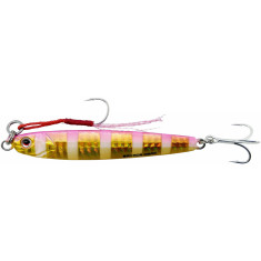 Пількер Savage Gear 3D Slim Minnow Jig 54mm 8.0g Gold Pink Zebra