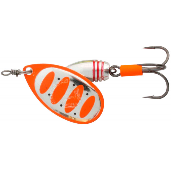 Блесна Savage Gear Rotex Spinner #1 3.5g 04-Fluo Orange Silver