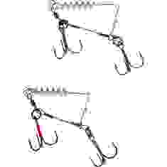 Оснащення Savage Gear Carbon49 Corkscrew Stinger 2x#1/0 28kg (2 шт/уп.)