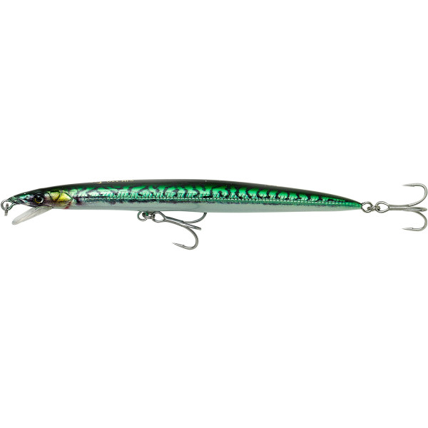 Воблер Savage Gear Sandeel Jerk Minnow S 110mm 7.0g Green mackerel PHP