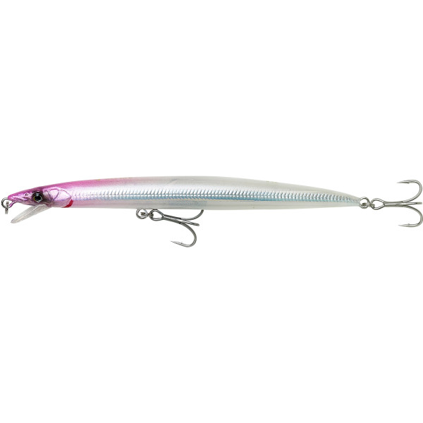 Воблер Savage Gear Sandeel Jerk Minnow S 110mm 7.0g Pink Head