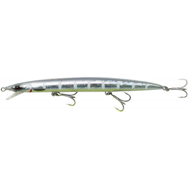 Воблер Savage Gear Sandeel Jerk Minnow S 145mm 17.0 g Zebra Glow