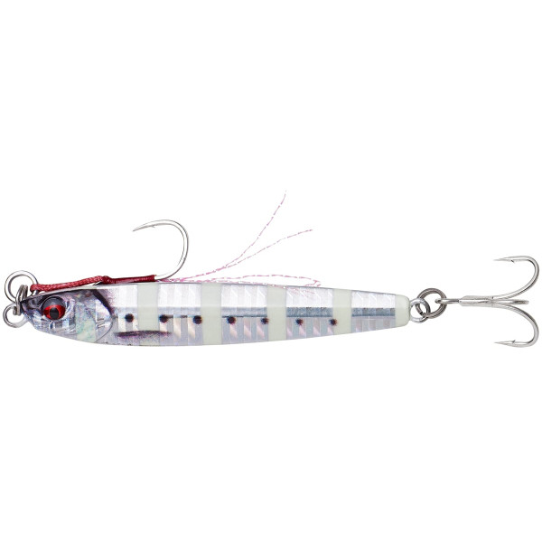 Пилкер Savage Gear 3D Jig Minnow 46mm 5.0g Zebra Glow PHP