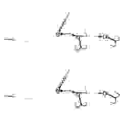 Оснащення Savage Gear Linethru Corkscrew Rig 2x#1 40cm 22kg (2 шт/уп.)