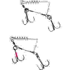 Оснащення Savage Gear Carbon49 Corkscrew Stinger 2x#1 23kg (2 шт/уп.)