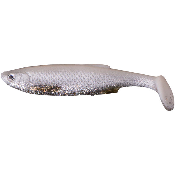 Силікон Savage Gear LB 3D Bleak Paddle Tail 130mm 20.0g White/Silver (40 шт/уп)