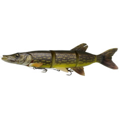 Silicone Savage Gear 4D Line Thru Pike SS 370mm 355.0g Dotted Pike (piece)