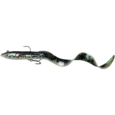 Силікон Savage Gear 4D Real Eel 300mm 80.0g Black/Green/Pearl PHP (поштучно)