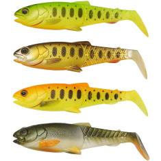 Силікон Savage Gear Craft Cannibal Paddletail Dark Water 105mm 12.0g Mix (4 шт/уп)