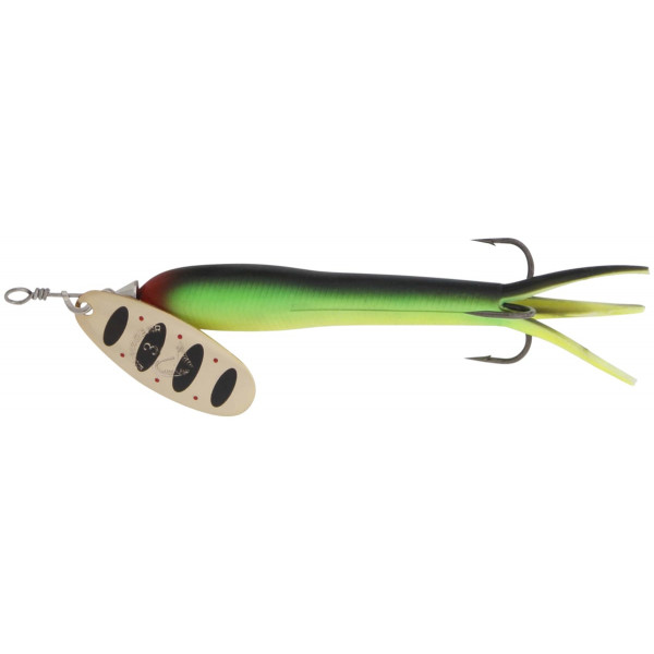 Блесна Savage Gear Flying Eel Spinner #3 23.0g 10-Green Highlander