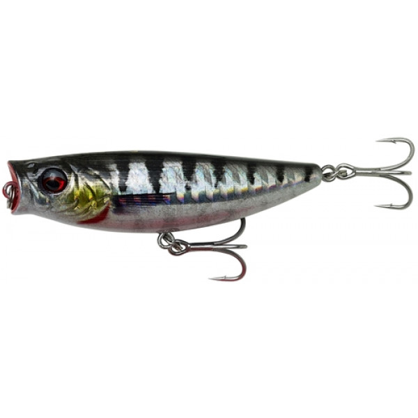 Воблер Savage Gear 3D Minnow Pop Walker F 80mm 15.5g Barracuda PHP