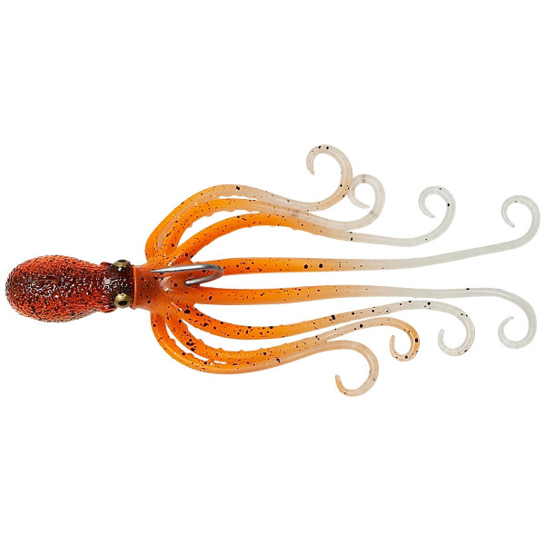 Силикон Savage Gear 3D Octopus 100mm 35.0g UV Orange/Glow (поштучно)