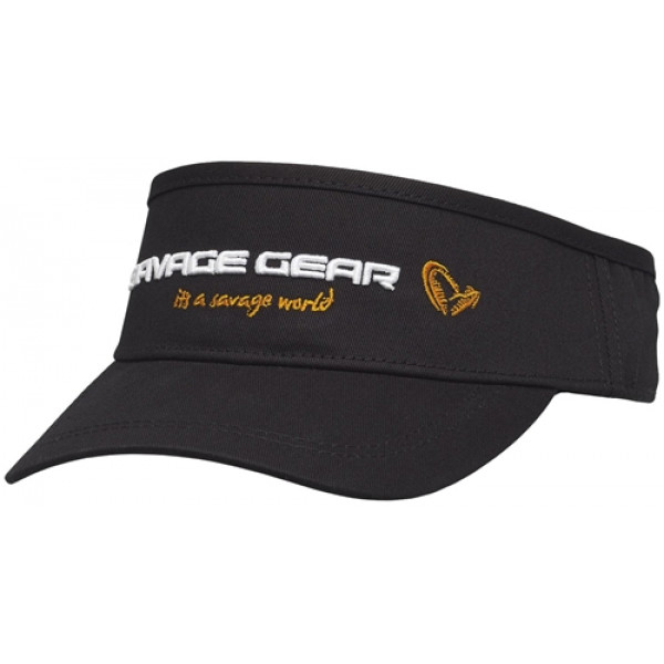 Кепка Savage Gear Sun Visor One size ц:black ink