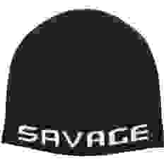 Шапка Savage Gear Logo Beanie One size к:black/white