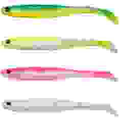 Силикон Savage Gear Slender Scoop Shad 90mm 4.0g Dark Water Mix (4 шт/уп)