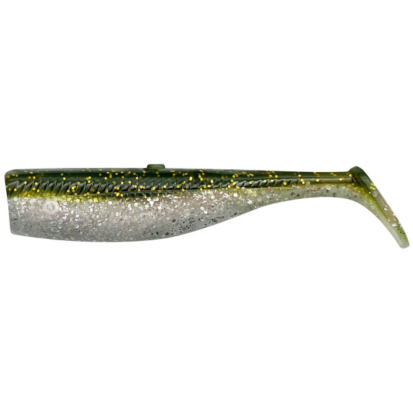 Силикон Savage Gear Minnow Tail 80mm 6.0g Green Silver (5 шт/уп)