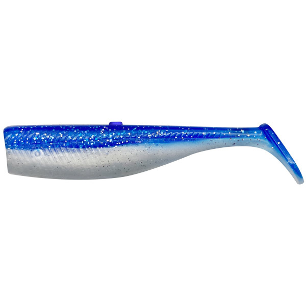 Силикон Savage Gear Minnow Tail 80mm 6.0g Blue Pearl Silver (5 шт/уп)