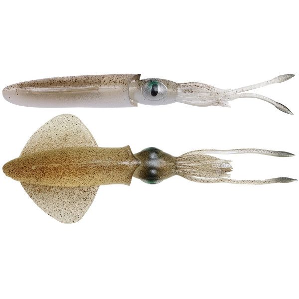 Силикон Savage Gear 3D Swim Squid 95mm 5.0g Green Eye (4 шт/уп)