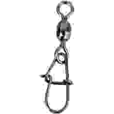 Вертлюжок с застежкой Savage Gear Eggsnap Swivel XS #8 17kg BLN (10 шт/уп)