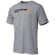 Футболка Savage Gear Signature Logo T-Shirt M ц:grey melange