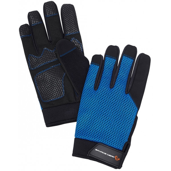 Рукавиці Savage Gear Aqua Mesh Glove XL к:sea blue