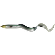 Силікон Savage Gear 3D Real Eel Loose Body 150mm 12.0g Green Silver (поштучно)