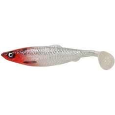 Silicone Savage Gear LB 4D Herring Shad 90mm 5.0g Red Head (piece)