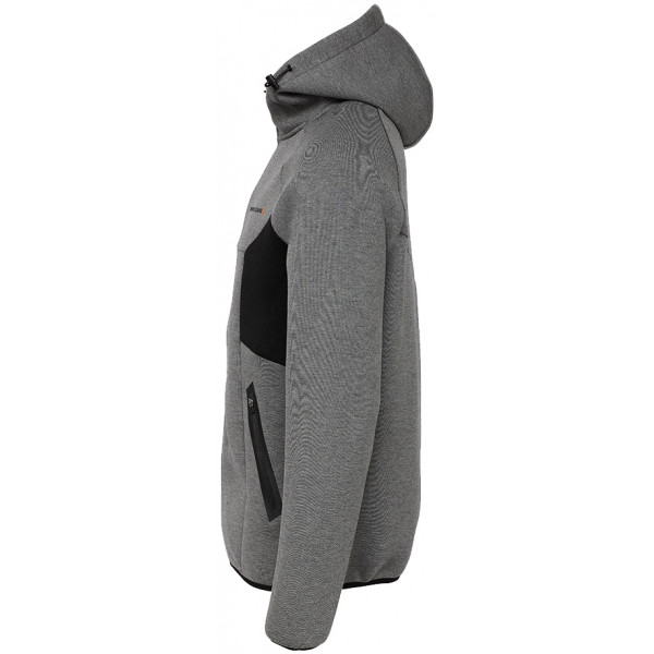 Реглан Savage Gear Tec-Foam Zip Hoodie L к:dark grey melange