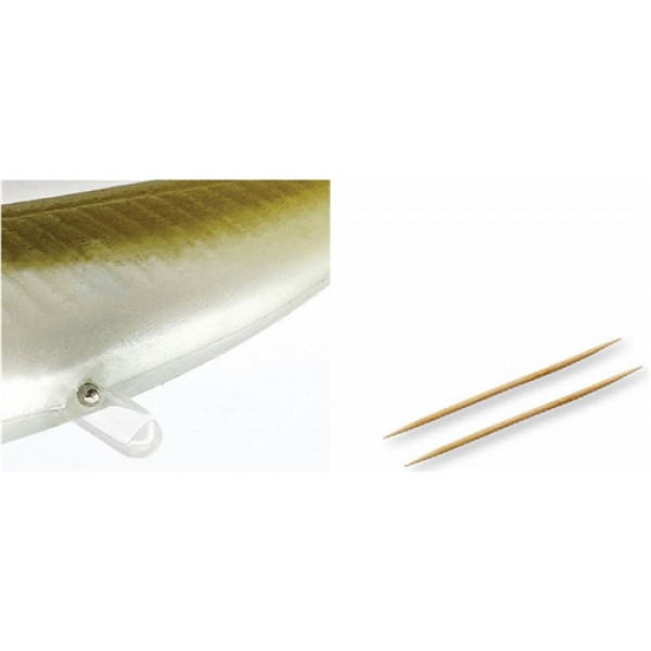 Силікон Savage Gear Savage Minnow WL 100mm 16.0g Sinking White Pearl Silver (2+1 шт/уп)