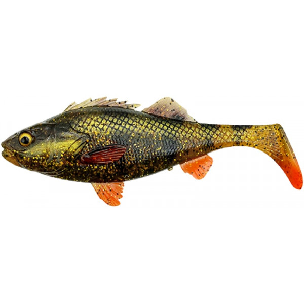 Силікон Savage Gear 4D Perch Shad 125mm 20.0g Motoroil UV (поштучно) (поштучно)