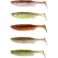 Силікон Savage Gear Fat Minnow T-Tail 105mm 11.0g Clearwater Mix (5 шт/уп)