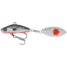 Тейл-спиннер Savage Gear 3D Sticklebait Tailspin 65mm 9.0g Black Red
