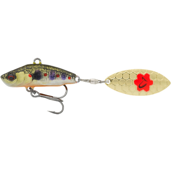 Тейл-спінер Savage Gear 3D Sticklebait Tailspin 65mm 9.0g Brown Trout Smolt